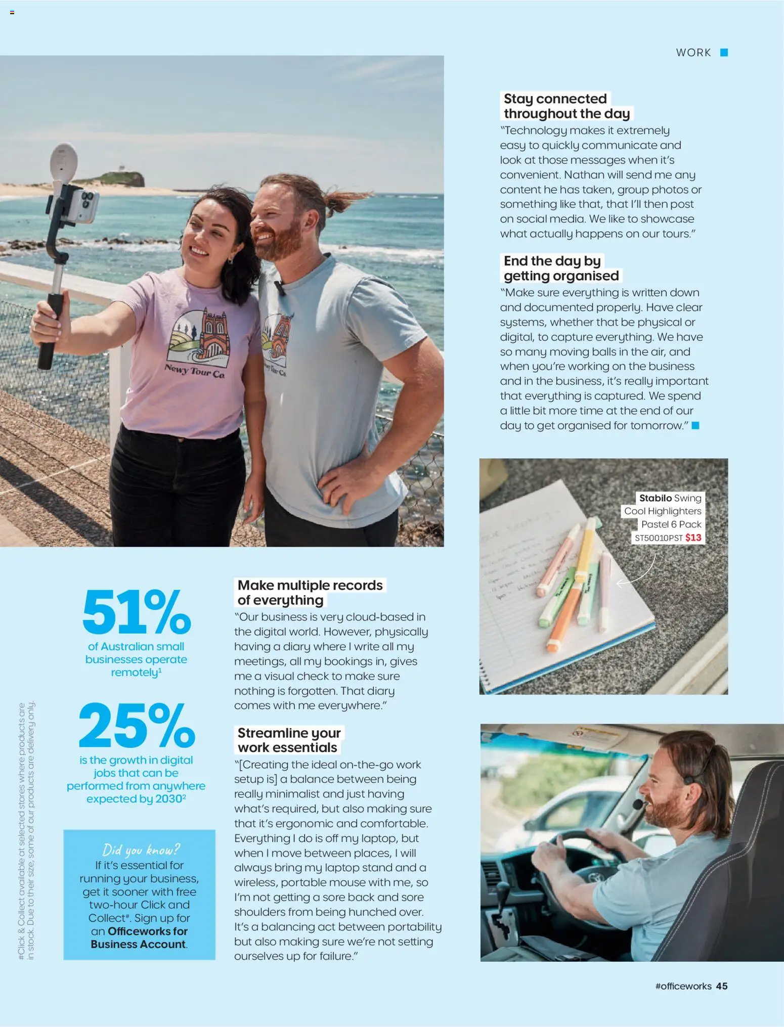 Officeworks catalogue - valid from 01.01.2026 | Page: 45 | Products: Ergonomic, Digital, Laptop, Portable