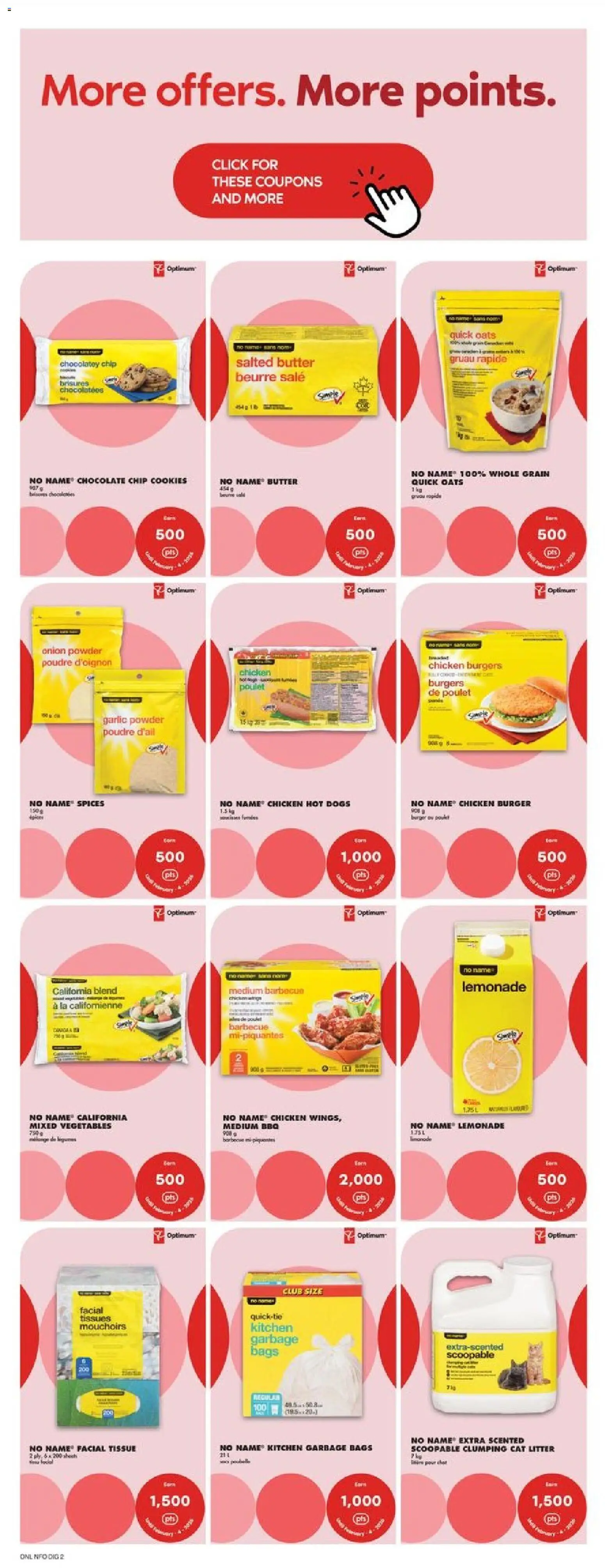 No Frills flyer valid from 29.01.2026 | Page: 9 | Products: Chicken wings, Powder, Butter, Chicken