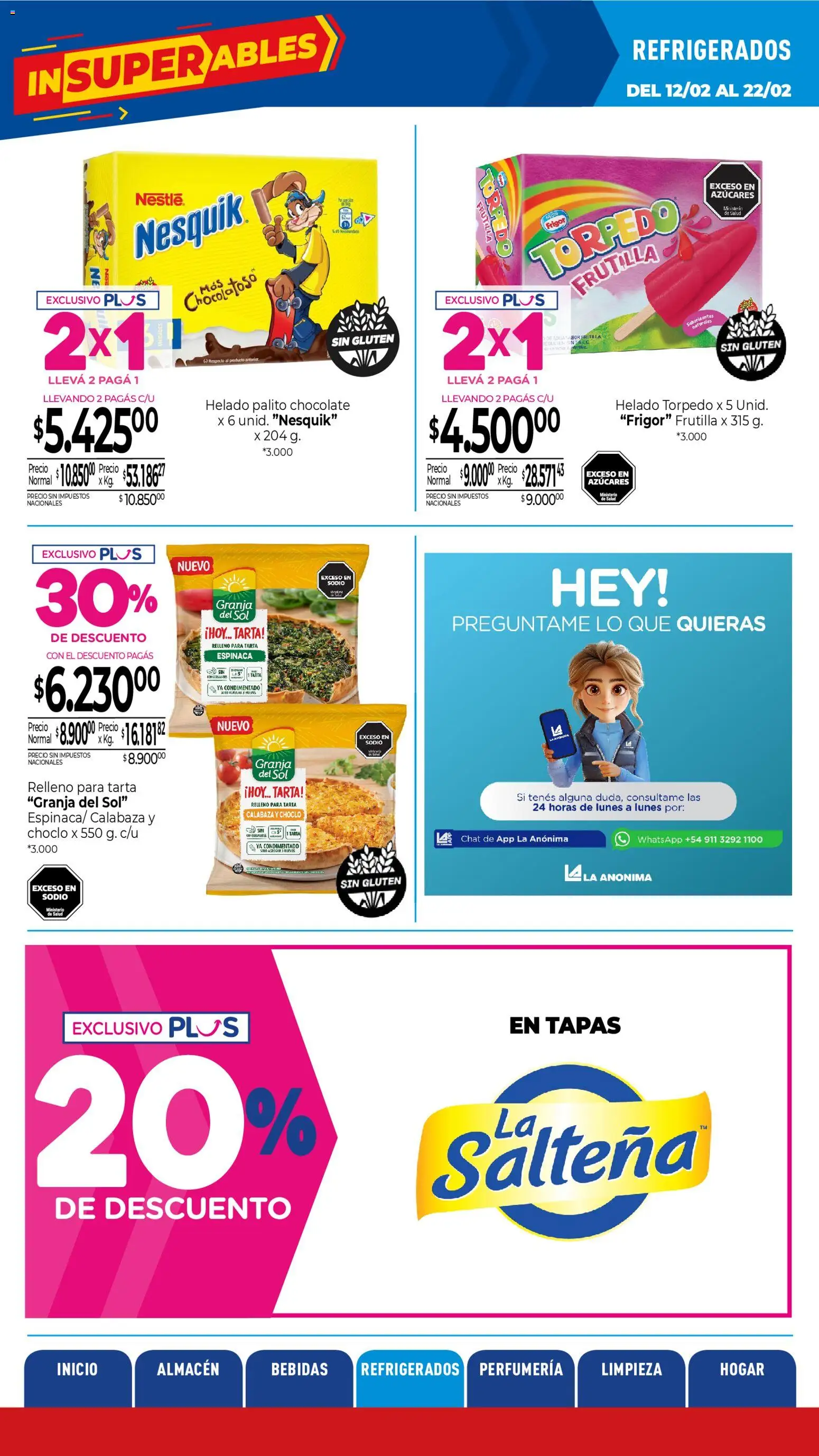 La Anonima catálogo │ válido desde el 12.02.2026 | Página: 26