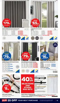 Preview of Spotlight  Catalogue  - valid from 07.01.2026 | Page: 13 | Products: Sofa, Curtain, Pencil, Weight
