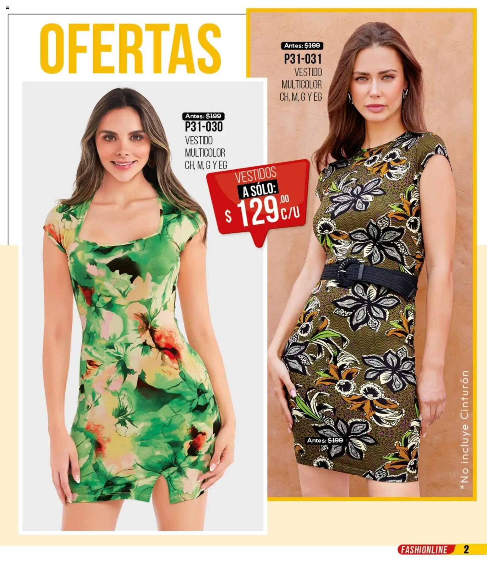 Nuevas ofertas de Cklass válidas en toda la República Mexicana desde el 12.01.2026. ¡Encuentra las mejores ofertas en Cklass catálogo Mega Ofertas Calzado! | Página: 312 | Productos: Cinturón, Vestido