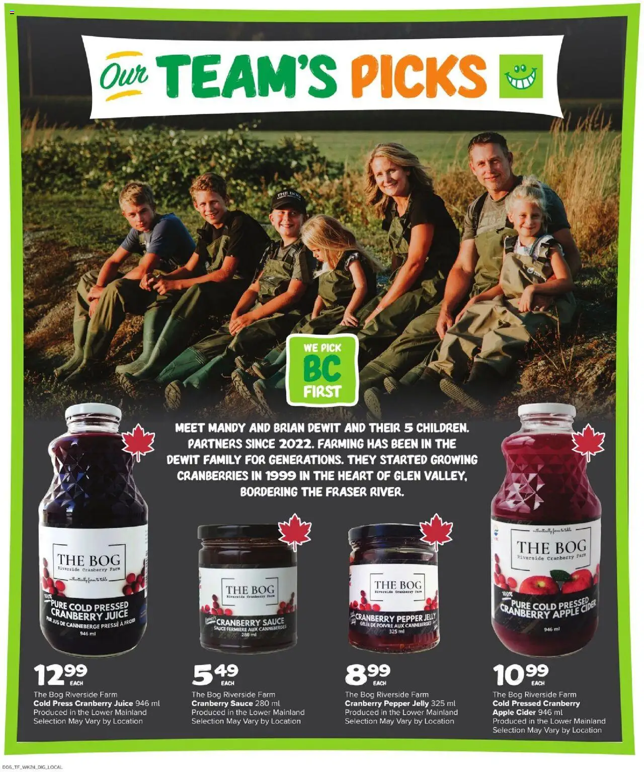 Thrifty Foods flyer valid from 09.10.2025 | Page: 18 | Products: Juice