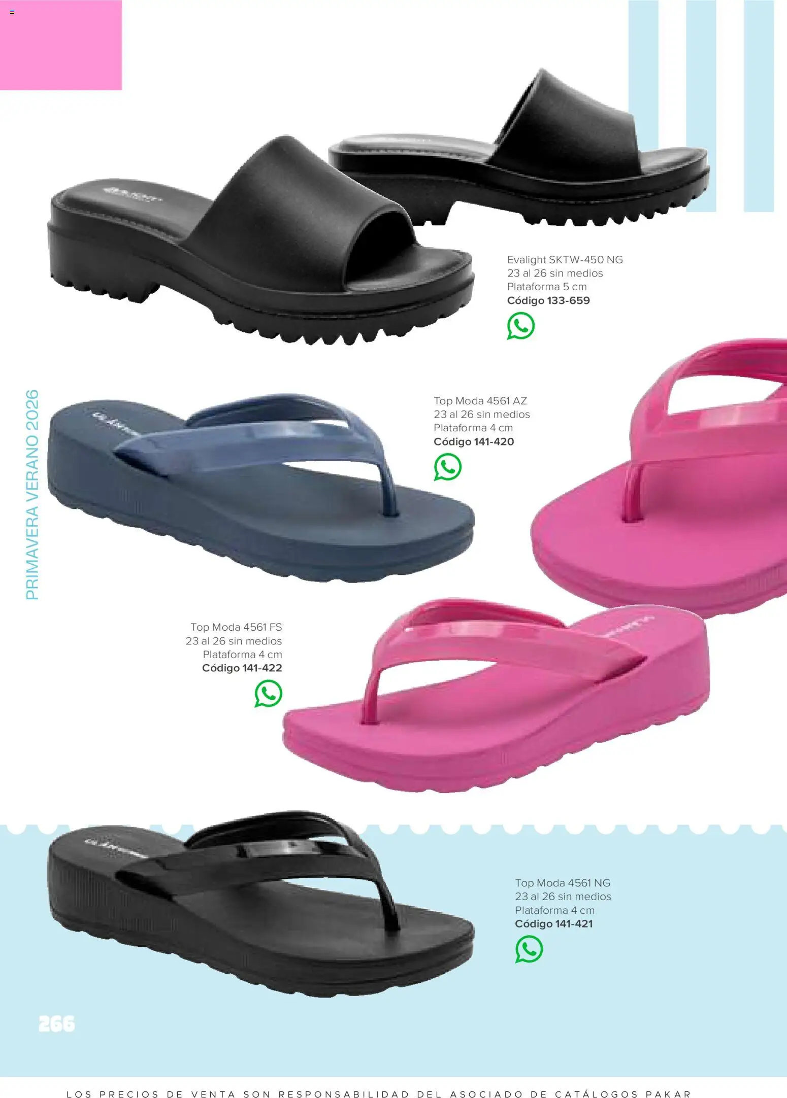 Nuevas ofertas de SC Pakar válidas en toda la República Mexicana desde el 30.01.2026. ¡Encuentra las mejores ofertas en SC Pakar catálogo Primavera / Verano! | Página: 266 | Productos: Top