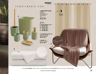 Vista previa de Andrea catálogo Home, nuevo folleto de la tienda, válido en México a partir del 25.01.2026 | Página: 27 | Productos: Juego, Funda de almohada, Baño, Jabón