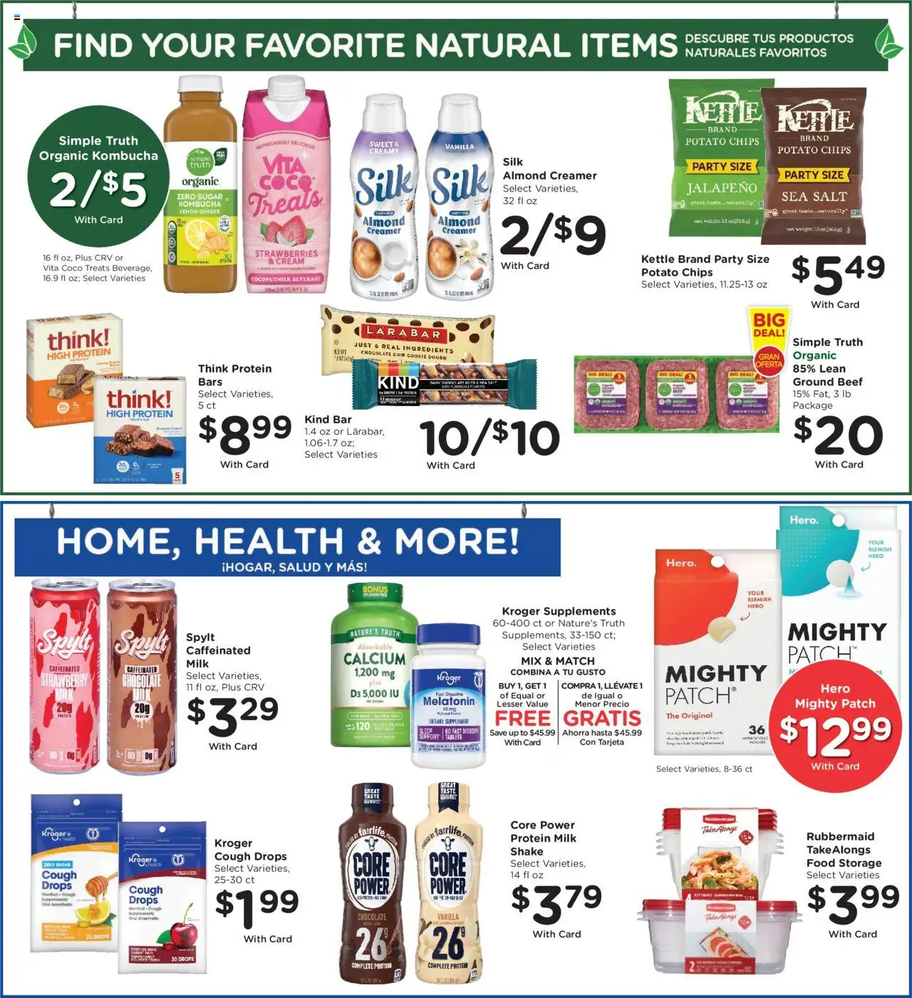 Ralphs Weekly Ad - valid from 08.10.2025 | Page: 11 | Products: Beef, Cream, Chocolate Chip, Kettle