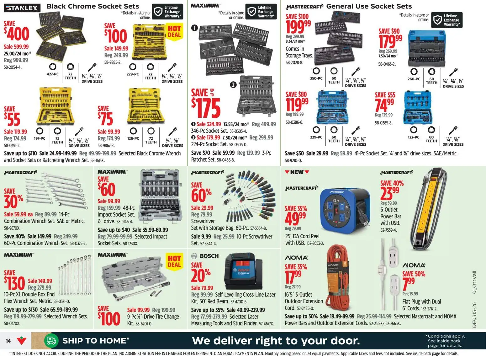 Canadian Tire flyer valid from 09.04.2026 | Page: 14 | Products: Socket, Box