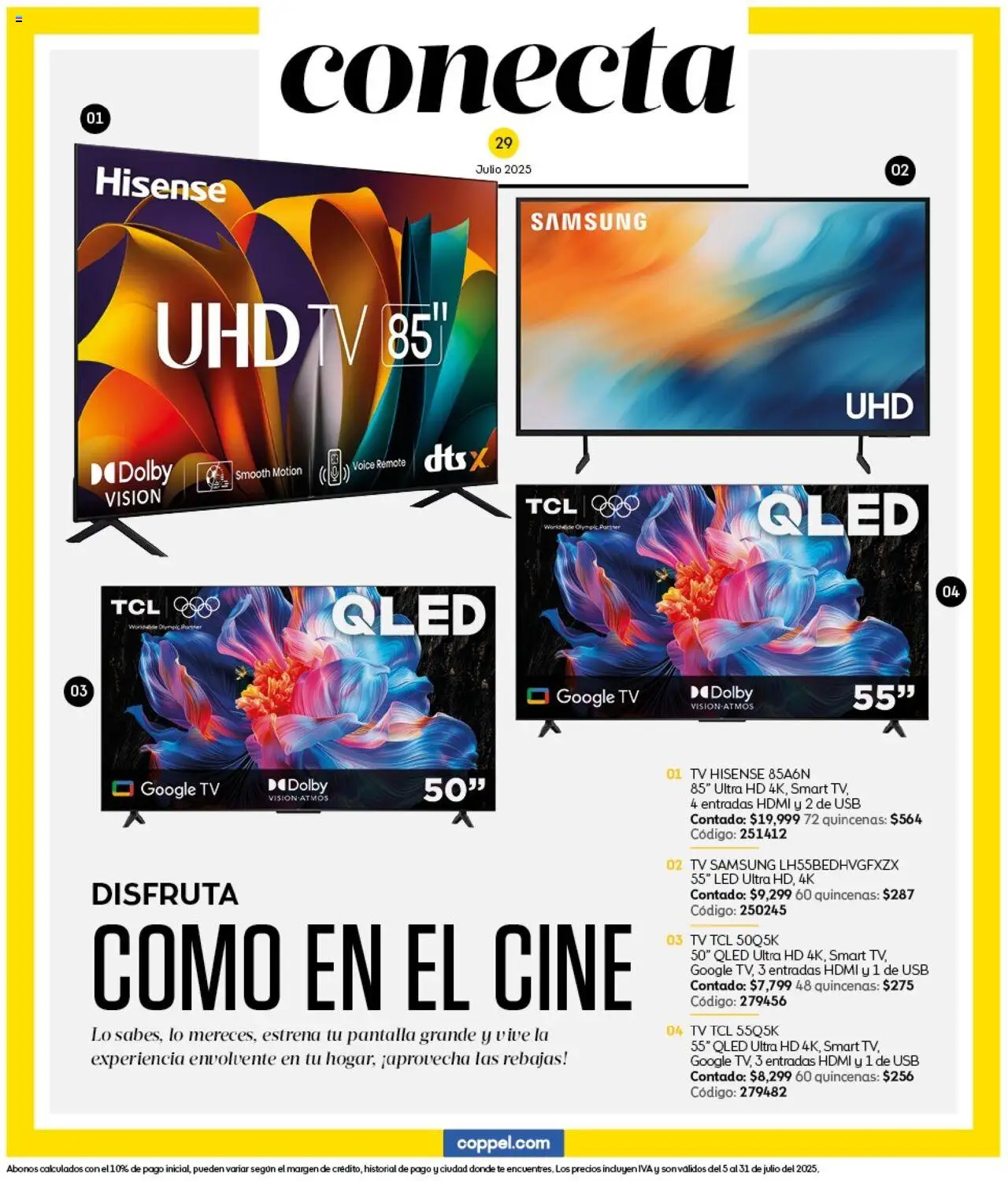 Nuevas ofertas de Coppel válidas en toda la República Mexicana desde el 05.07.2025. ¡Encuentra las mejores ofertas en Coppel catálogo Rebajas! | Página: 29 | Productos: Usb, Té
