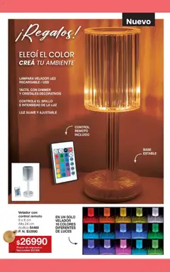 Vista previa Gigot catálogo válido desde el 01.11.2025 | Página: 124 | Productos: Usb, Lámpara, Brillo, Control remoto