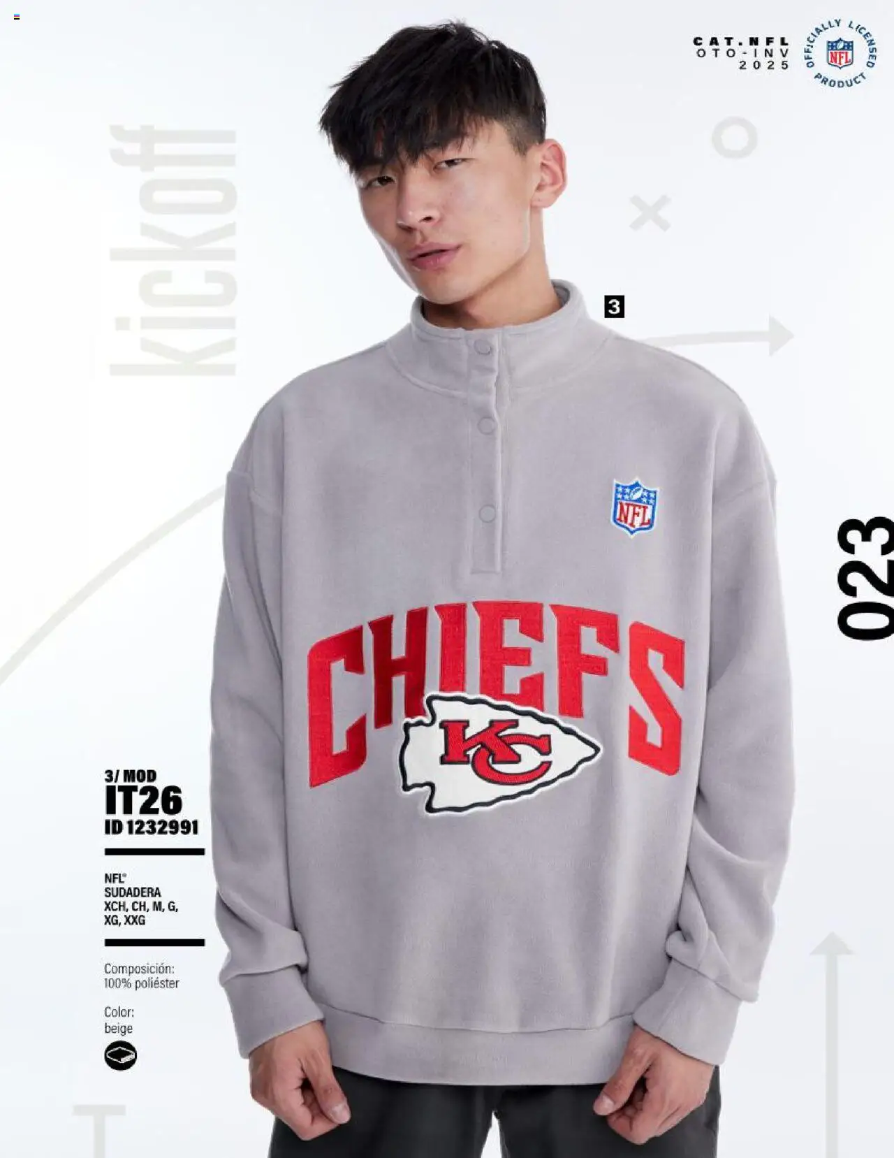 Nuevas ofertas de Price Shoes válidas en toda la República Mexicana desde el 15.10.2025. ¡Encuentra las mejores ofertas en Price Shoes - Catálogo NFL otoño / invierno 2025! | Página: 23 | Productos: Sudadera