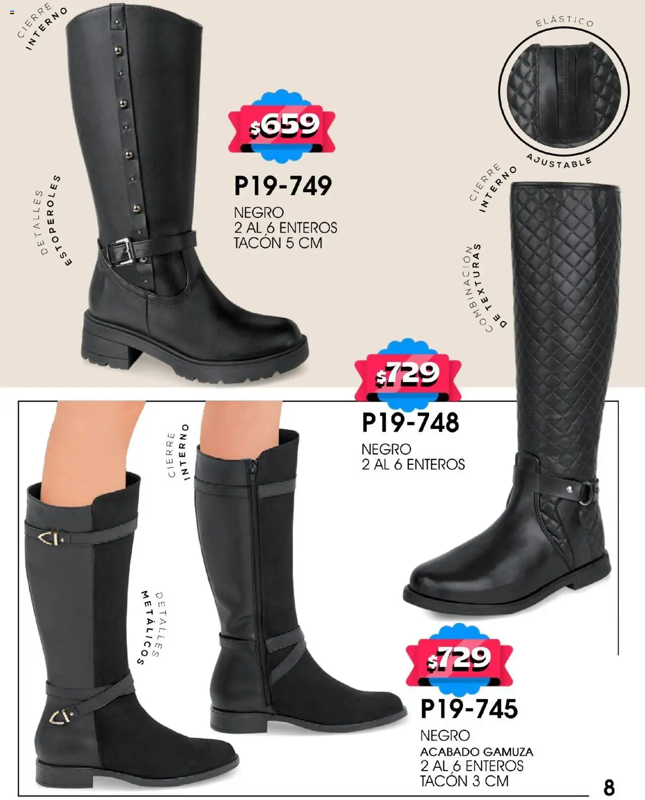 Nuevas ofertas de Cklass válidas en toda la República Mexicana desde el 11.08.2025. ¡Encuentra las mejores ofertas en Cklass - Catálogo Hot Fashion! | Página: 43 | Productos: Gamuza