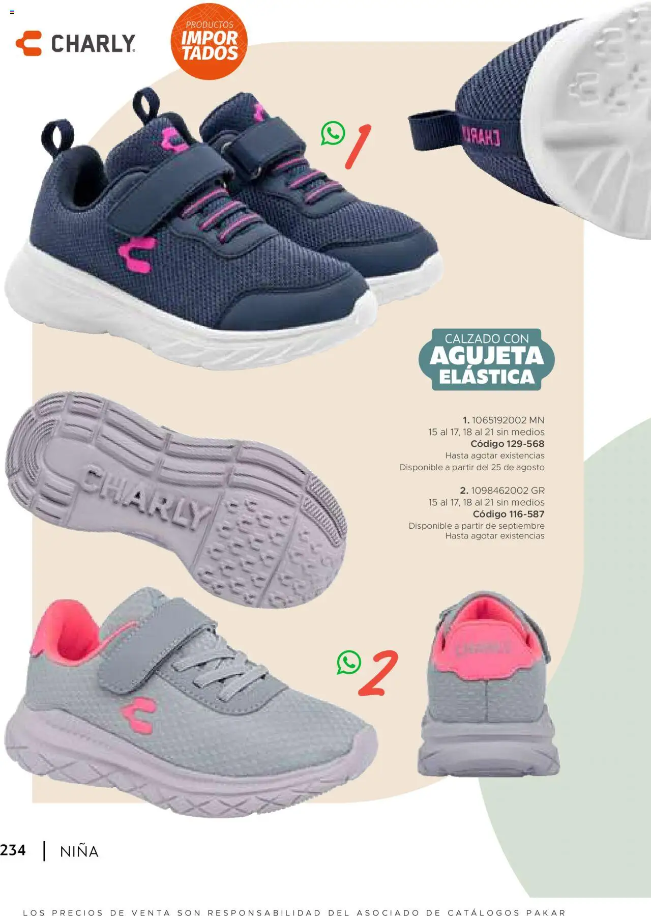 Nuevas ofertas de SC Pakar válidas en toda la República Mexicana desde el 24.07.2025. ¡Encuentra las mejores ofertas en SC Pakar - Catálogo Nina otoño / invierno! | Página: 234