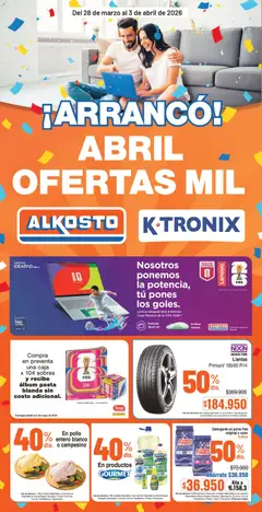 Alkosto catálogo -  Vista previa de la revista de la tienda Alkosto valido desde el 28.03.2026