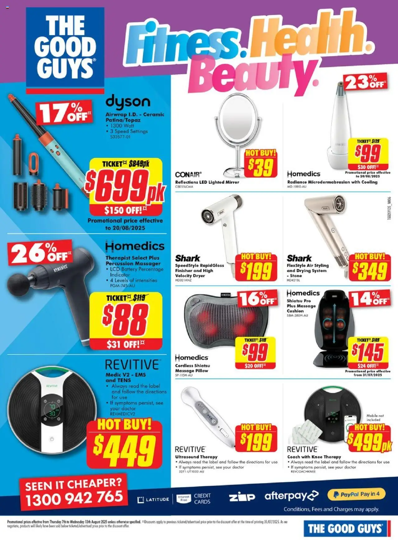 The Good Guys catalogue - valid from 06.08.2025 | Page: 10 | Products: Cushion, Dryer, Mobile, Pillow