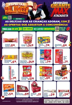 Max Atacadista - Ofertas Halloween - Pré-Visualização do folheto da loja Max Atacadista, válido de 13.10.2025