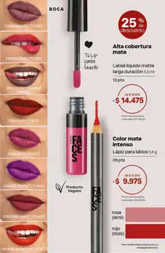 Vista previa Natura Catálogo Ciclo 4/2026 válido desde el 01.04.2026 | Página: 152 | Productos: Mate, Mousse, Chocolate