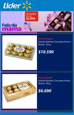 Lider Ofertas  válido desde el 26.04.2026 | Página: 4 | Productos: Estuche, Bombon, Chocolate