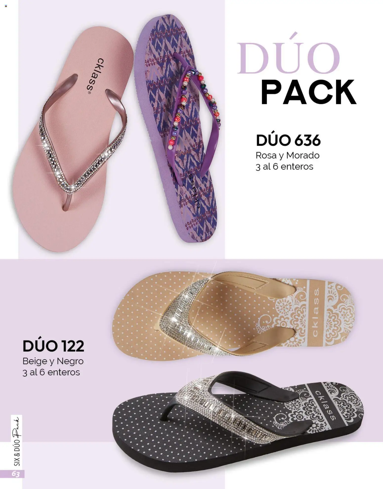Nuevas ofertas de Cklass válidas en toda la República Mexicana desde el 02.01.2026. ¡Encuentra las mejores ofertas en Cklass catálogo Six & Dúo pack! | Página: 64