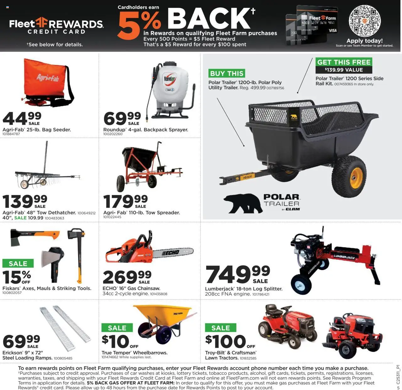 Mills Fleet Farm Weekly Ad - valid from 31.07.2025 | Page: 5 | Products: Backpack, Phone, Bag