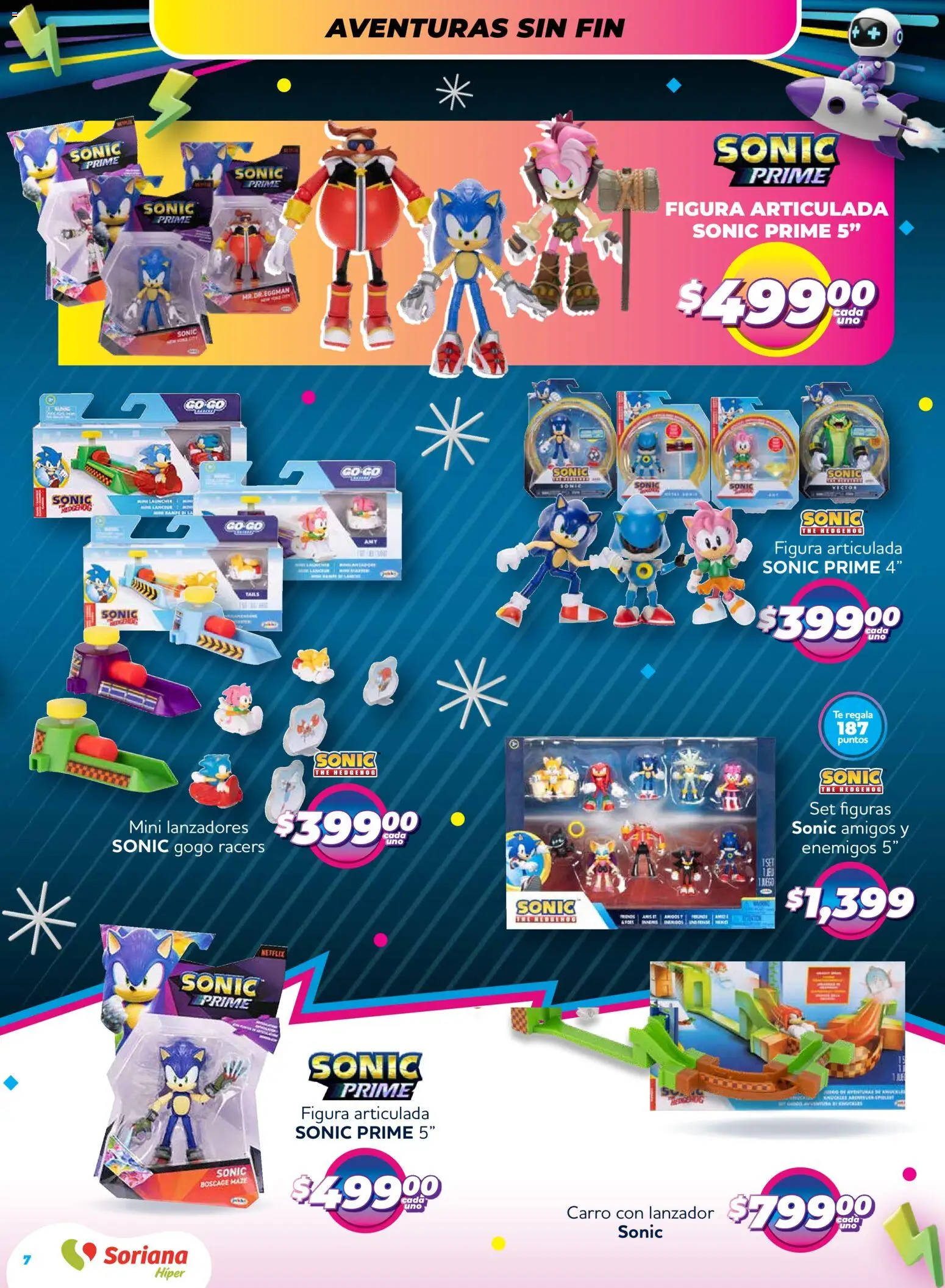 Nuevas ofertas de Soriana válidas en toda la República Mexicana desde el 27.11.2025. ¡Encuentra las mejores ofertas en Soriana - Reino de los Juguetes Súper Nacional! | Página: 7 | Productos: Té