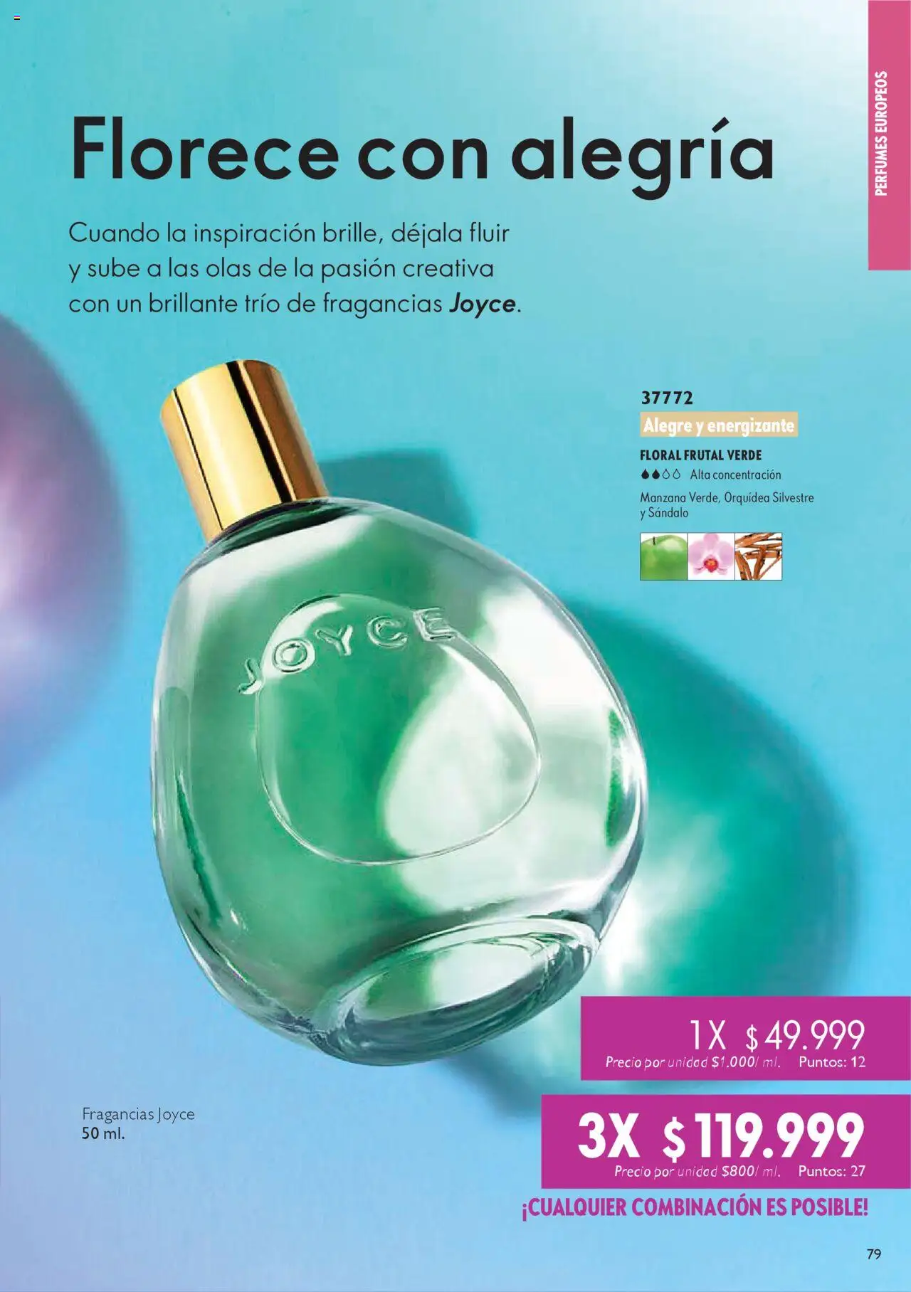 Oriflame revista - valida desde el 04.10.2025 | Página: 79 | Productos: Manzana, Combinación
