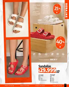Pacifika - Campaña 04 / 2026 -  Vista previa de la revista de la tienda Pacifika valido desde el 01.04.2026 | Página: 241 | Productos: Sandalias, Agua