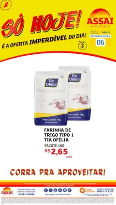 Assaí Atacadista ofertas - DF - Pré-Visualização do folheto da loja Assaí Atacadista, válido de 06.04.2026