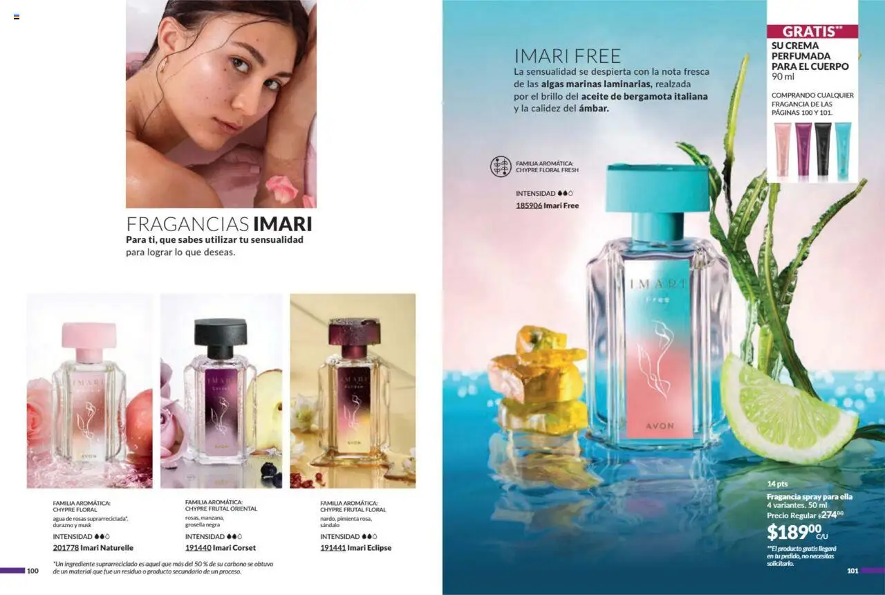Nuevas ofertas de AVON válidas en toda la República Mexicana desde el 11.07.2025. ¡Encuentra las mejores ofertas en AVON campaña 11 2025! | Página: 52 | Productos: Crema, Pimienta, Agua, Fragancia