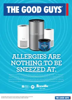 Preview of The Good Guys Breville - valid from 06.11.2025