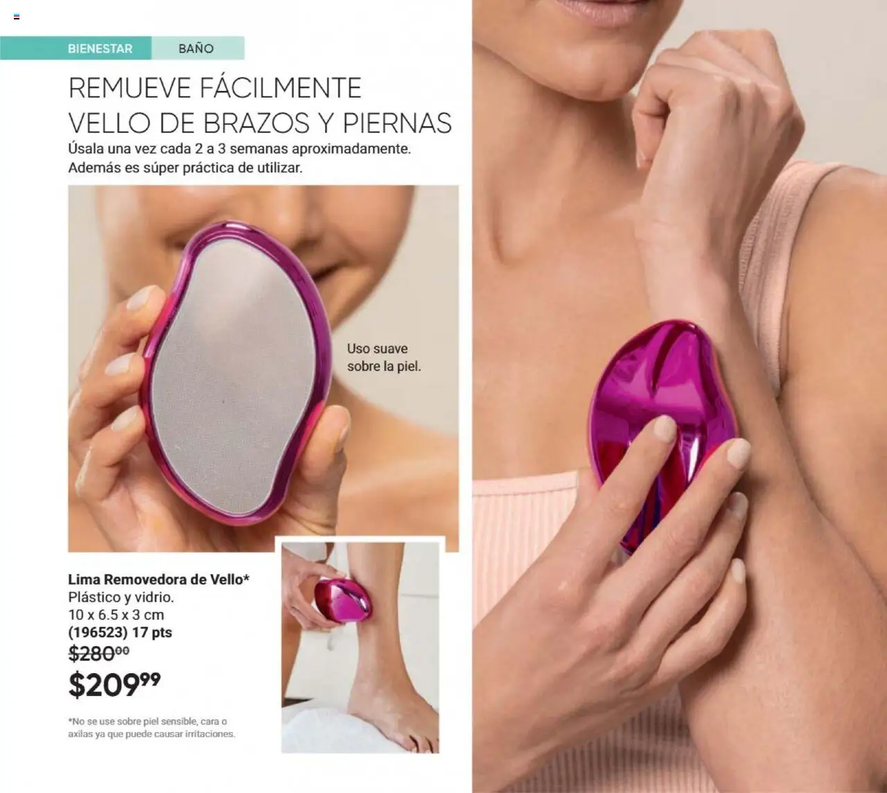 Nuevas ofertas de AVON válidas en toda la República Mexicana desde el 09.10.2025. ¡Encuentra las mejores ofertas en AVON - Casa & Estilo 16 2025! | Página: 110 | Productos: Lima, Baño, Sobre