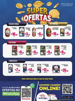 Semar Supermercado ofertas Marba e Hans - Pré-Visualização do folheto da loja Semar Supermercado, válido de 27.02.2026