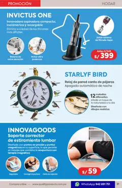 Catálogo Quality Products válido desde 01.07.2025 | Página: 31