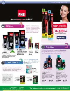Cruz Verde - Bucal Pro válido desde el 01.03.2026 | Página: 4 | Productos: Flexible, Cepillo, Enjuague bucal, Base