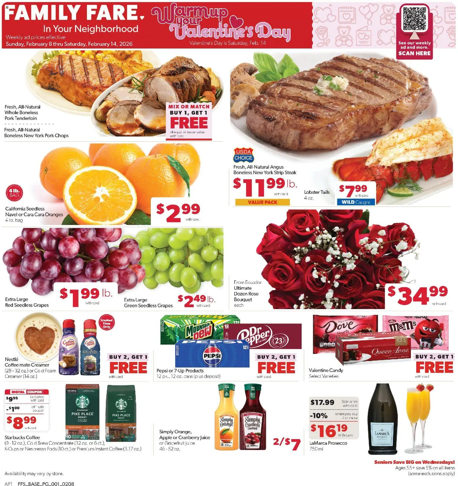 Family Fare Weekly Ad - valid from 08.02.2026 | Page: 1