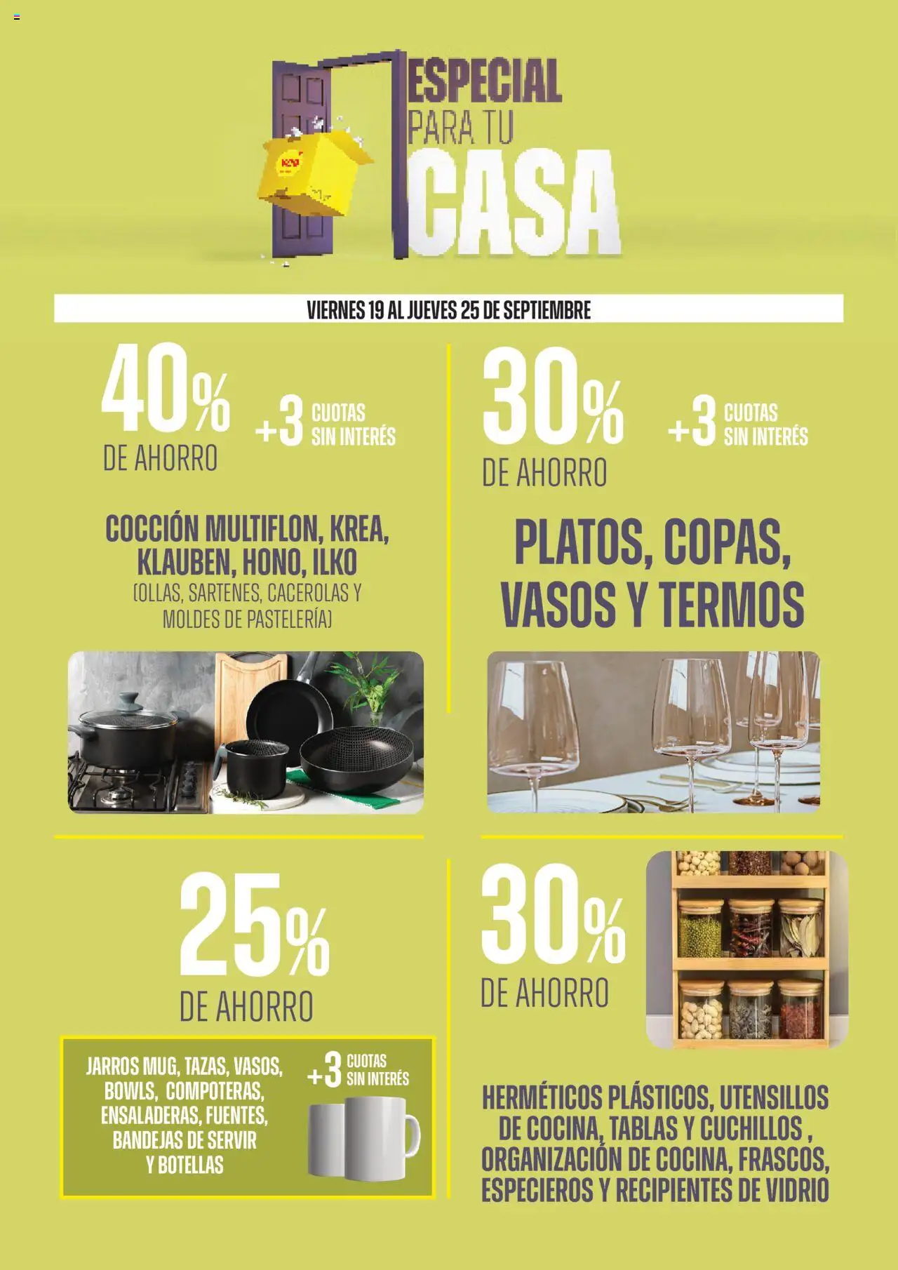 Vea - Ofertas especial para tu casa │ válido desde el 19.09.2025 | Página: 6 | Productos: Vasos