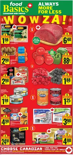 Preview of Food Basics - Woodbridge from shop Food Basics valid from 18.09.2025