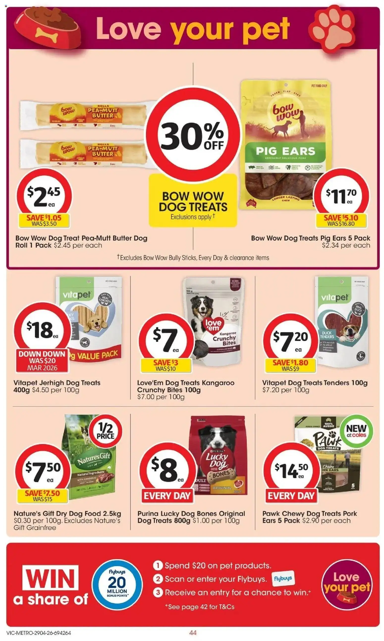 Deals catalogue - valid from 28.04.2026 | Page: 44 | Products: Butter, Duck, Pork, Pea