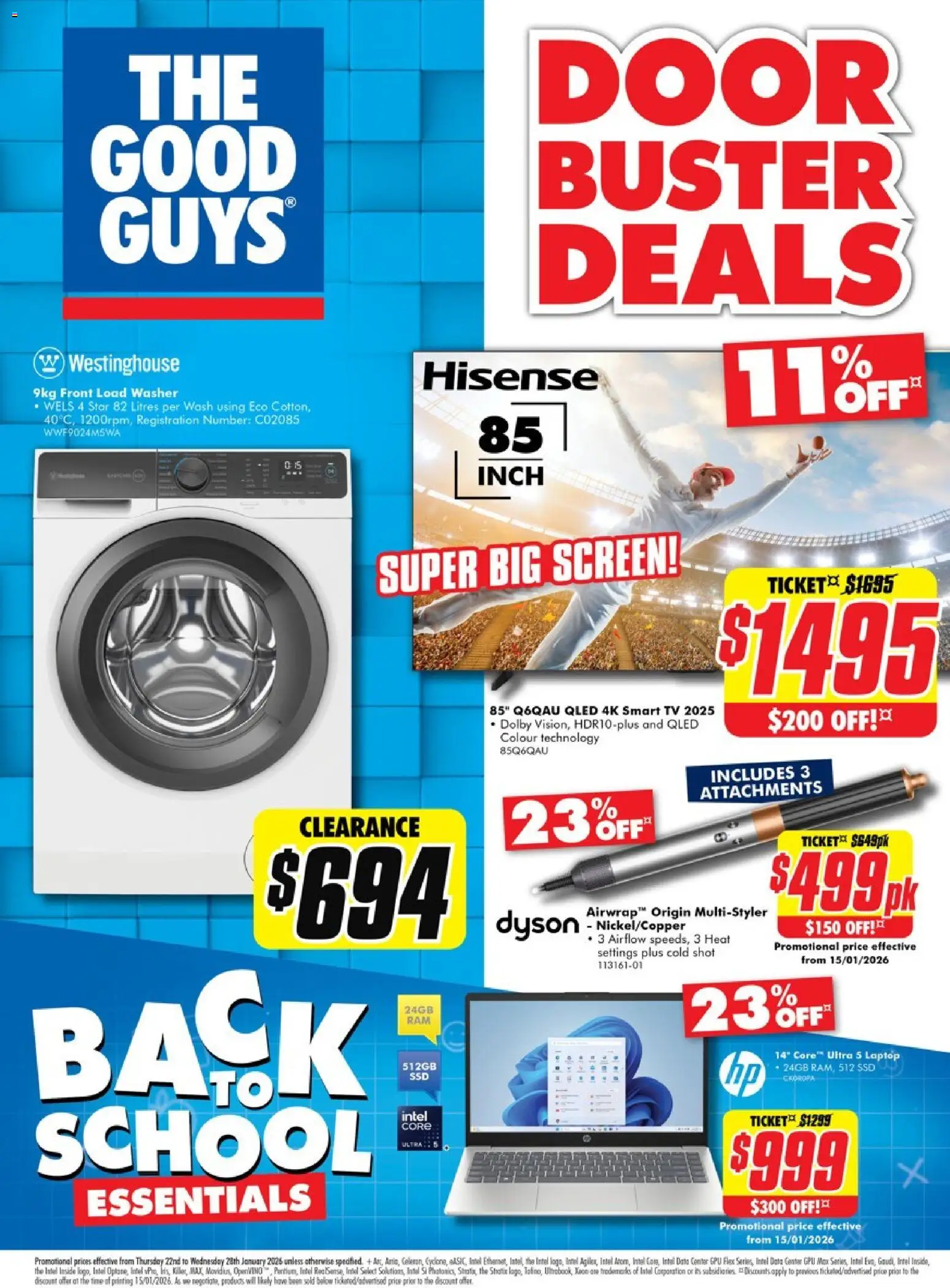 The Good Guys catalogue - valid from 21.01.2026 | Page: 16 | Products: Tv, Laptop, Smart tv, Screen
