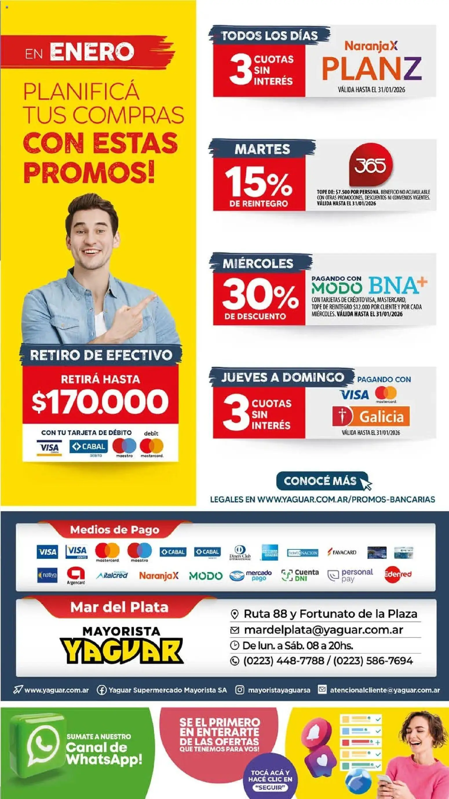 Yaguar - Oferta Semanal Mar del Plata │ válido desde el 26.01.2026 | Página: 15