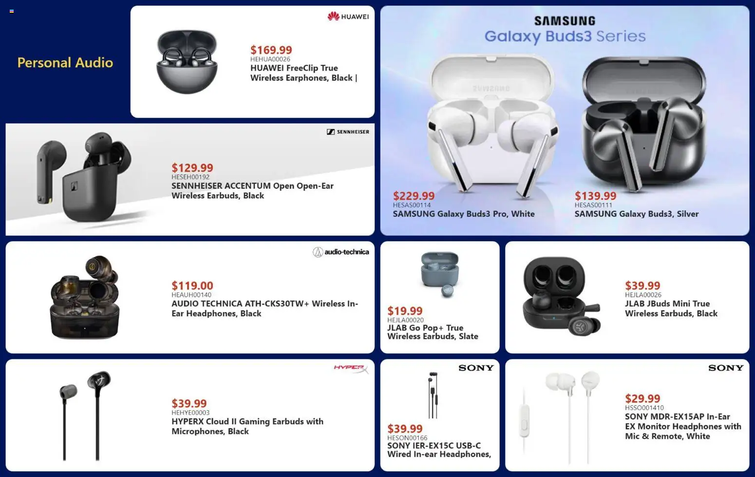 Canada Computers flyer valid from 16.01.2026 | Page: 11 | Products: Monitor, Audio, Headphones