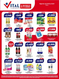 Vista previa Vital - Ofertas - Salta válido desde el 27.10.2025