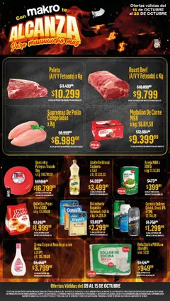 Vista previa Makro ofertas válido desde el 16.10.2025