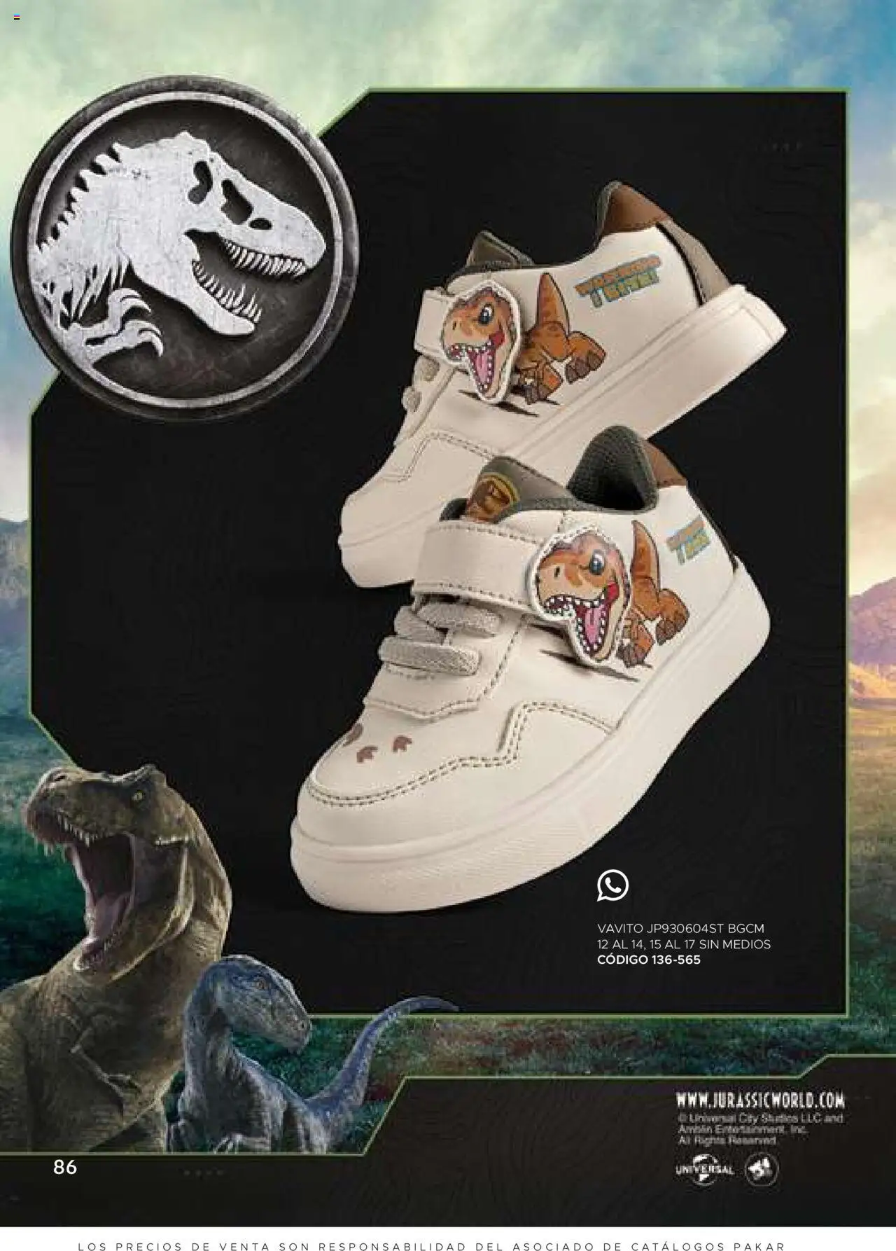 Nuevas ofertas de SC Pakar válidas en toda la República Mexicana desde el 24.07.2025. ¡Encuentra las mejores ofertas en SC Pakar - Catálogo Nino otoño / invierno! | Página: 86