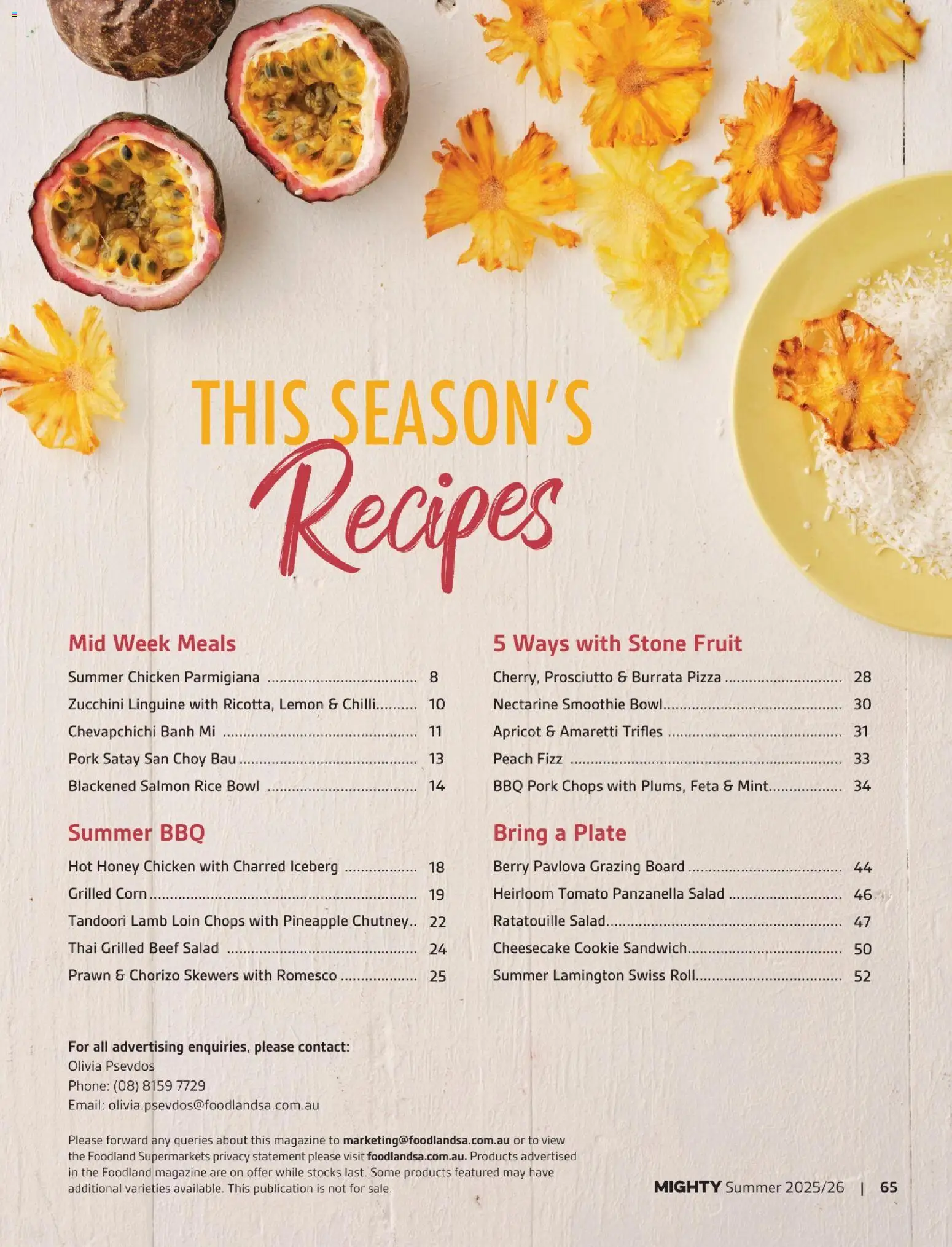 Foodland catalogue - valid from 01.12.2025 | Page: 65 | Products: Lemon, Peach, Chilli, Nectarine