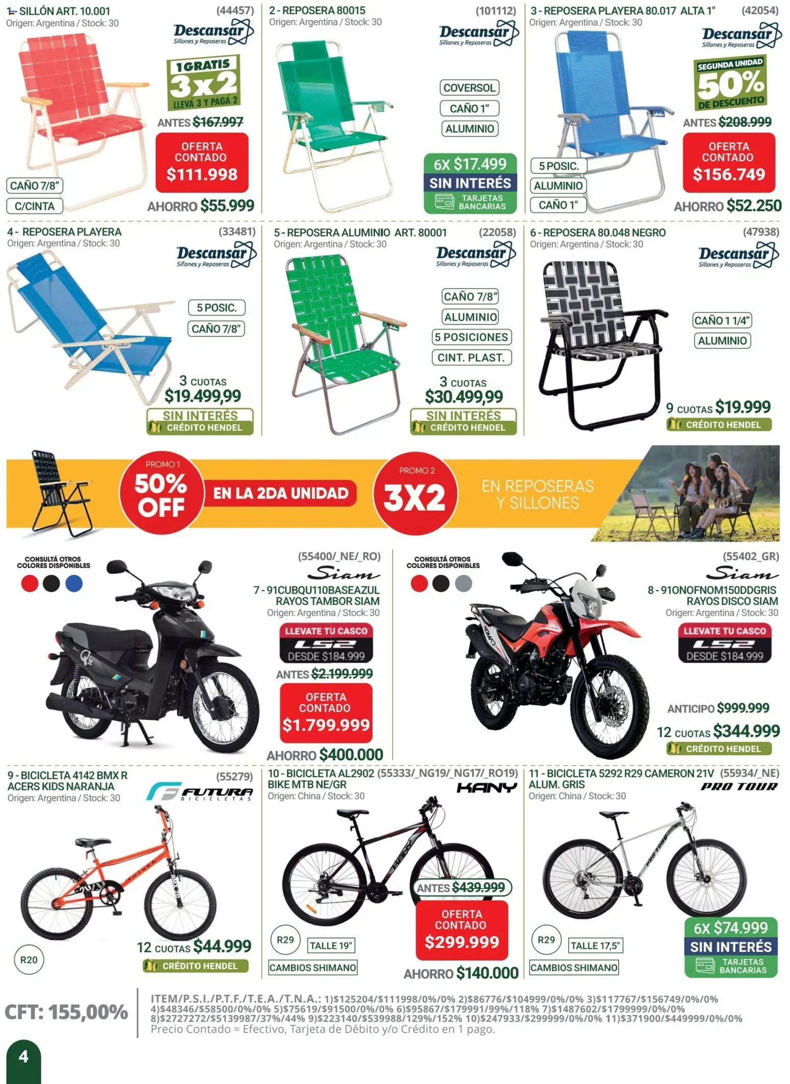 Hendel catálogo │ válido desde el 02.01.2026 | Página: 4 | Productos: Disco, Reposera, Sillón