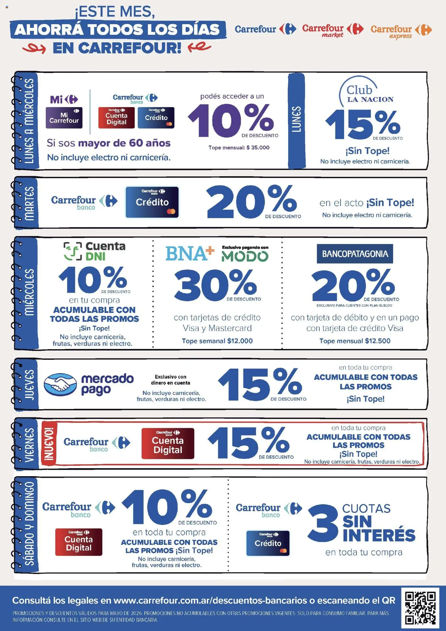 Carrefour Market catálogo │ válido desde el 28.04.2026 | Página: 17 | Productos: Banco