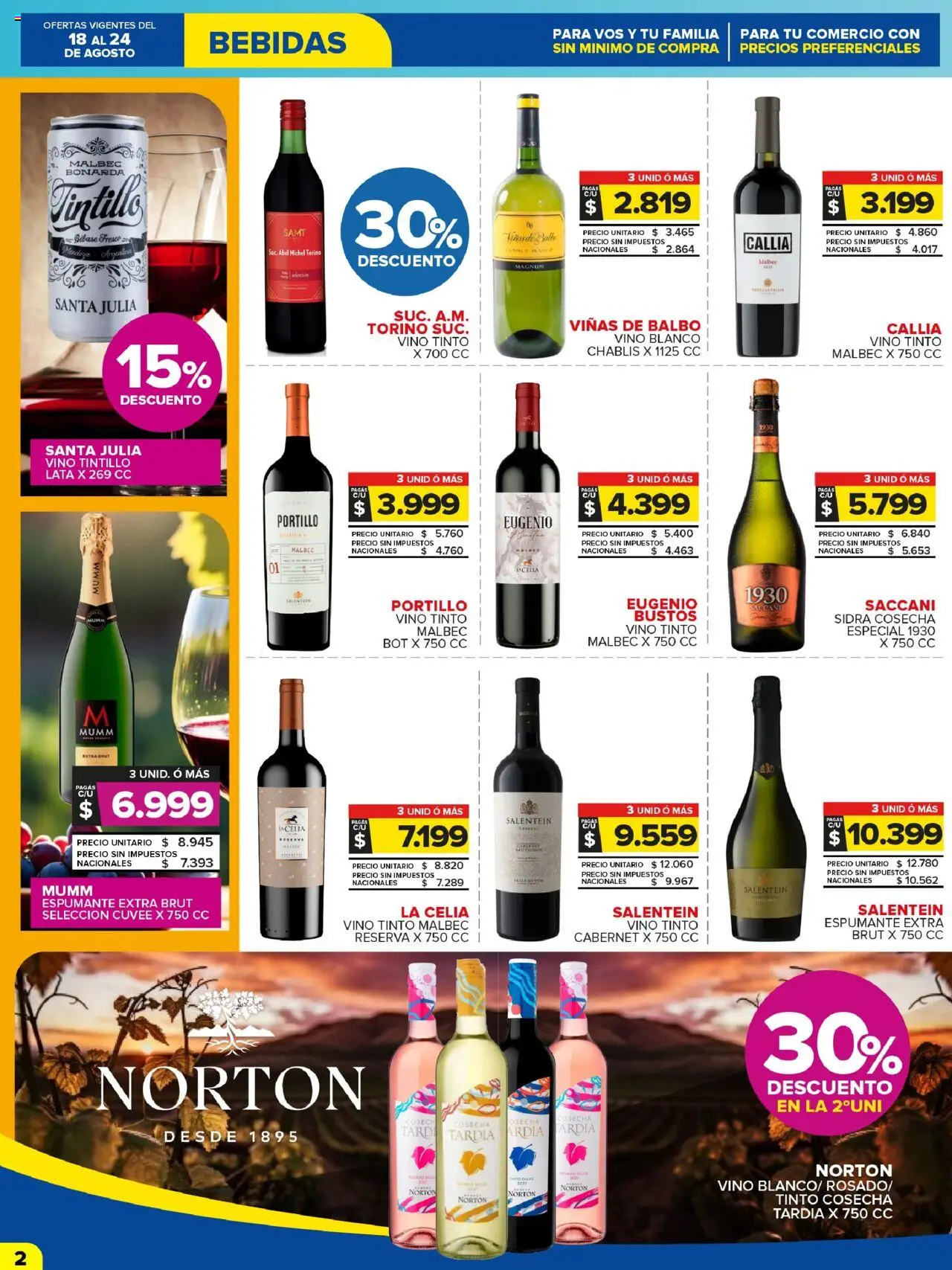 Carrefour Maxi catálogo - CABA │ válido desde el 18.08.2025 | Página: 2 | Productos: Vino