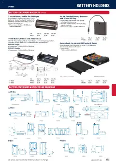 Preview of Jaycar Engineering & Scientific Catalogue 2025/2026  - valid from 09.07.2025 | Page: 373