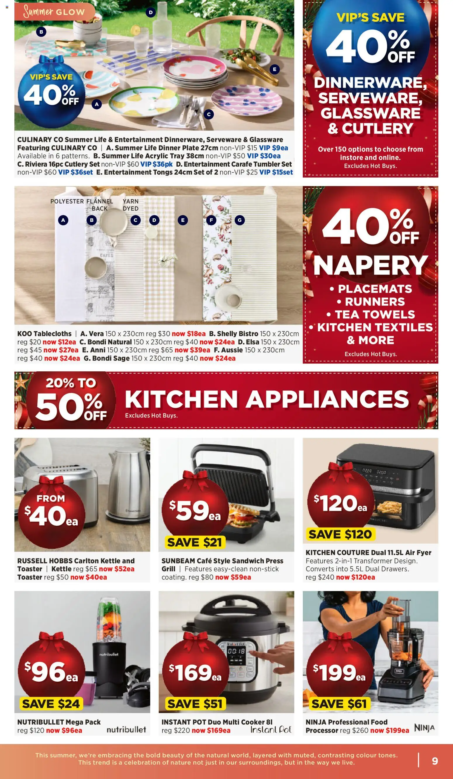 Spotlight catalogue - valid from 03.12.2025 | Page: 9 | Products: Towels, Grill, Press, Toaster