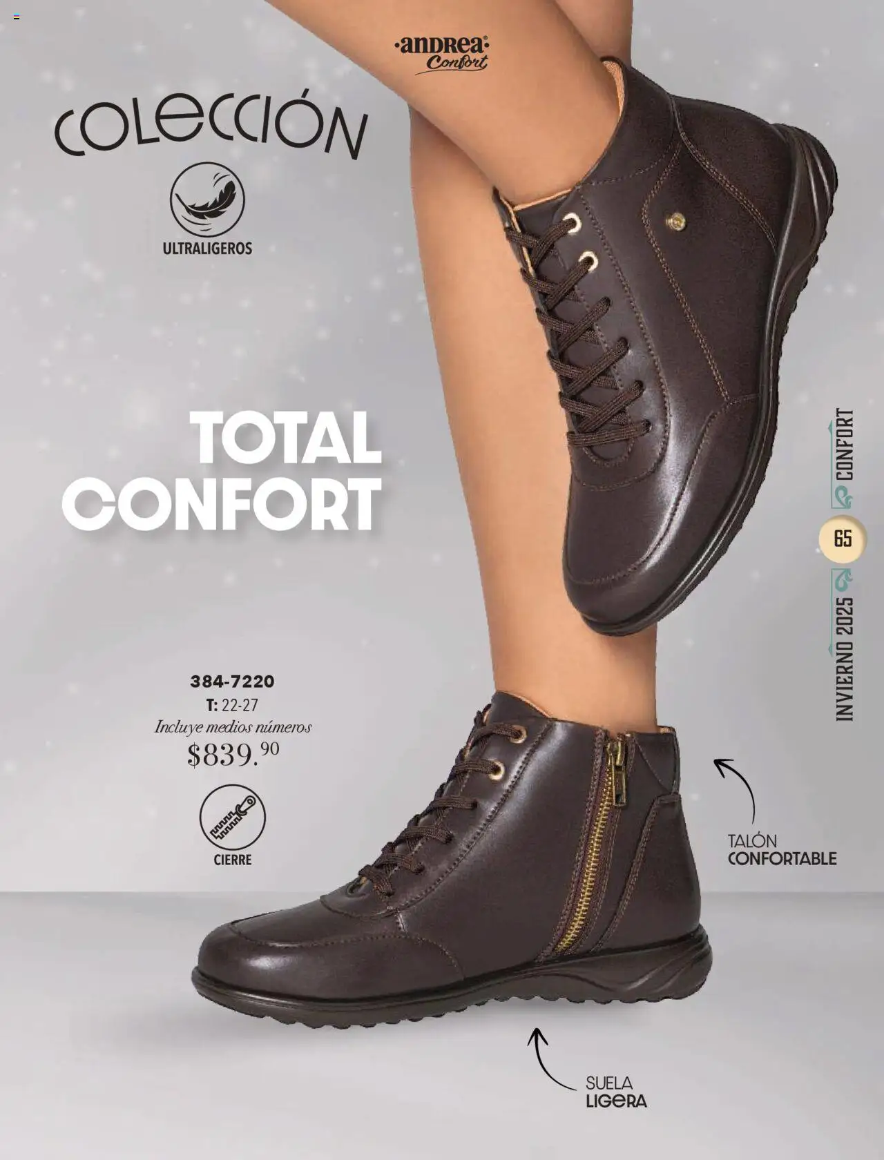 Nuevas ofertas de Andrea válidas en toda la República Mexicana desde el 13.10.2025. ¡Encuentra las mejores ofertas en Andrea - Catálogo Invierno! | Página: 65