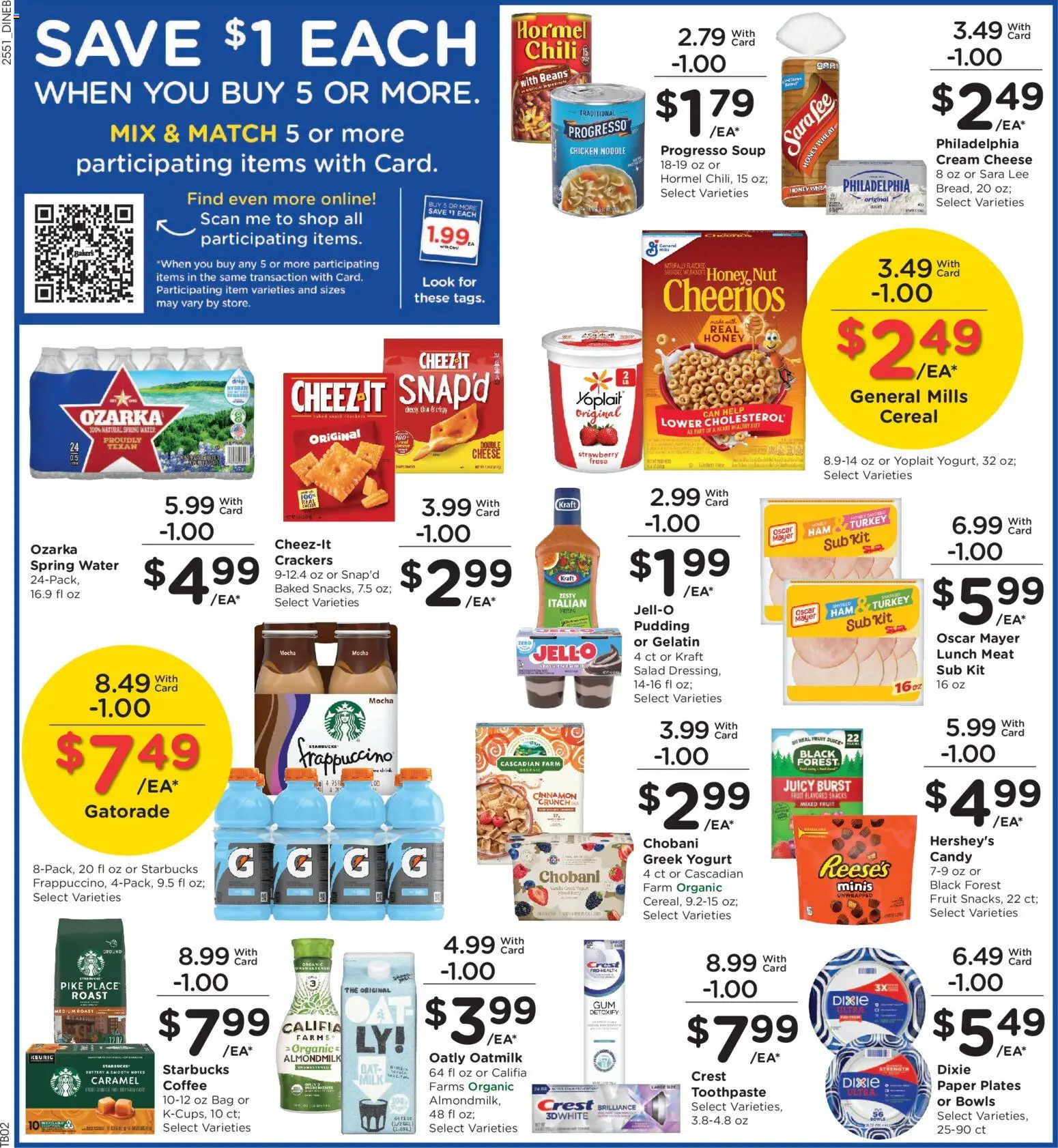Baker's Weekly Ad - NE - valid from 21.01.2026 | Page: 4 | Products: Cheese, Coffee, Toothpaste, Cream